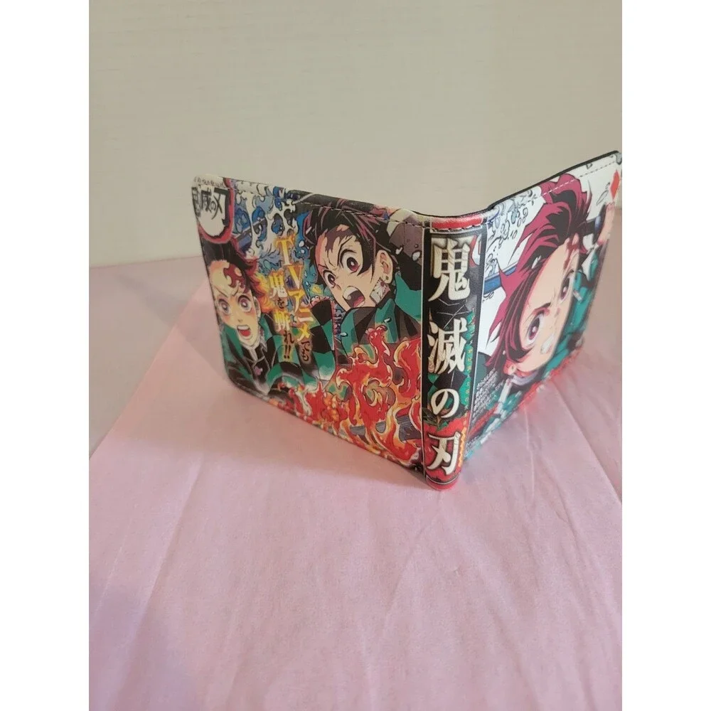 Demon Slayer Kimetsu no Yaiba Tanjiro Kamado Anime Bi-Fold Wallet